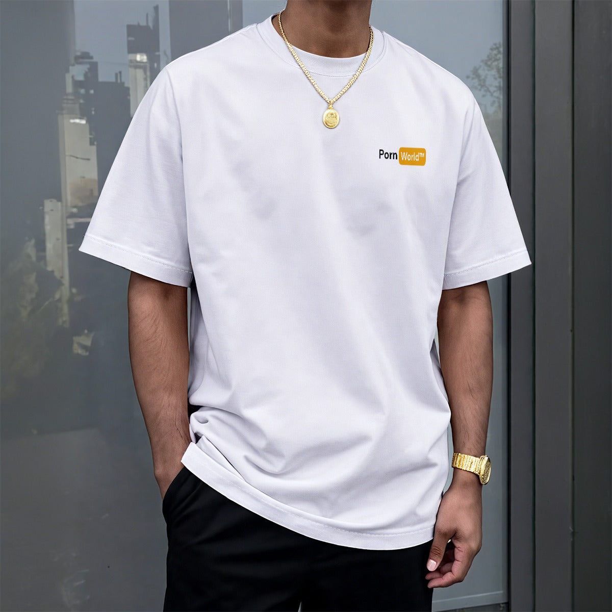 Porn World™ White T-Shirt